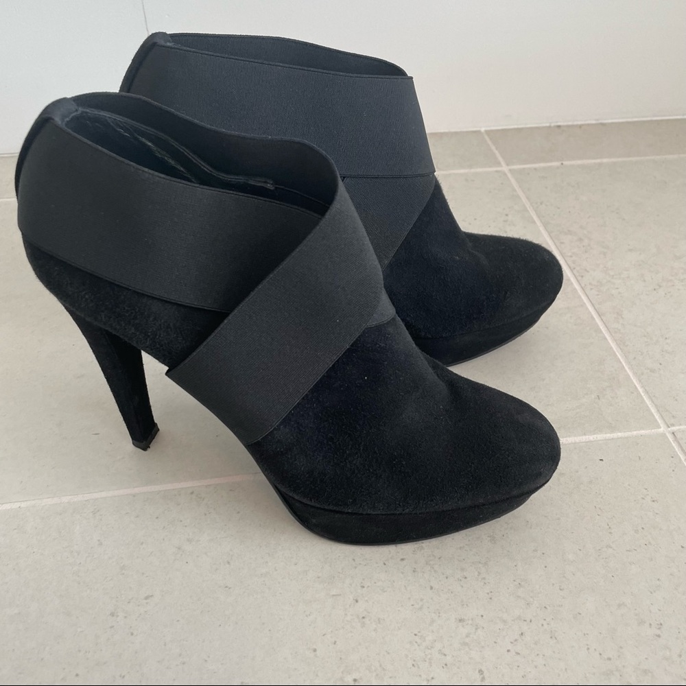 Stuart Weitzman Kilgore Suede Booties View 2